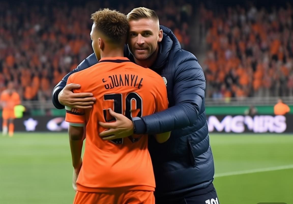 范佩西荷甲联赛父子同场！沙奎尔替补登场难阻球队四连败